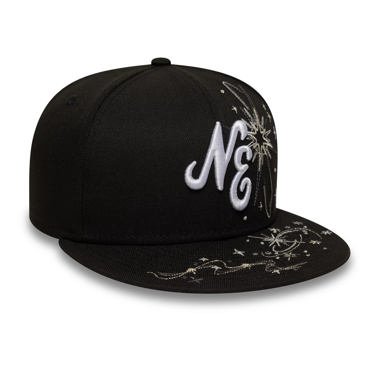 This is a New Era Zodiac Black 59FIFTY Fitted Cap 3