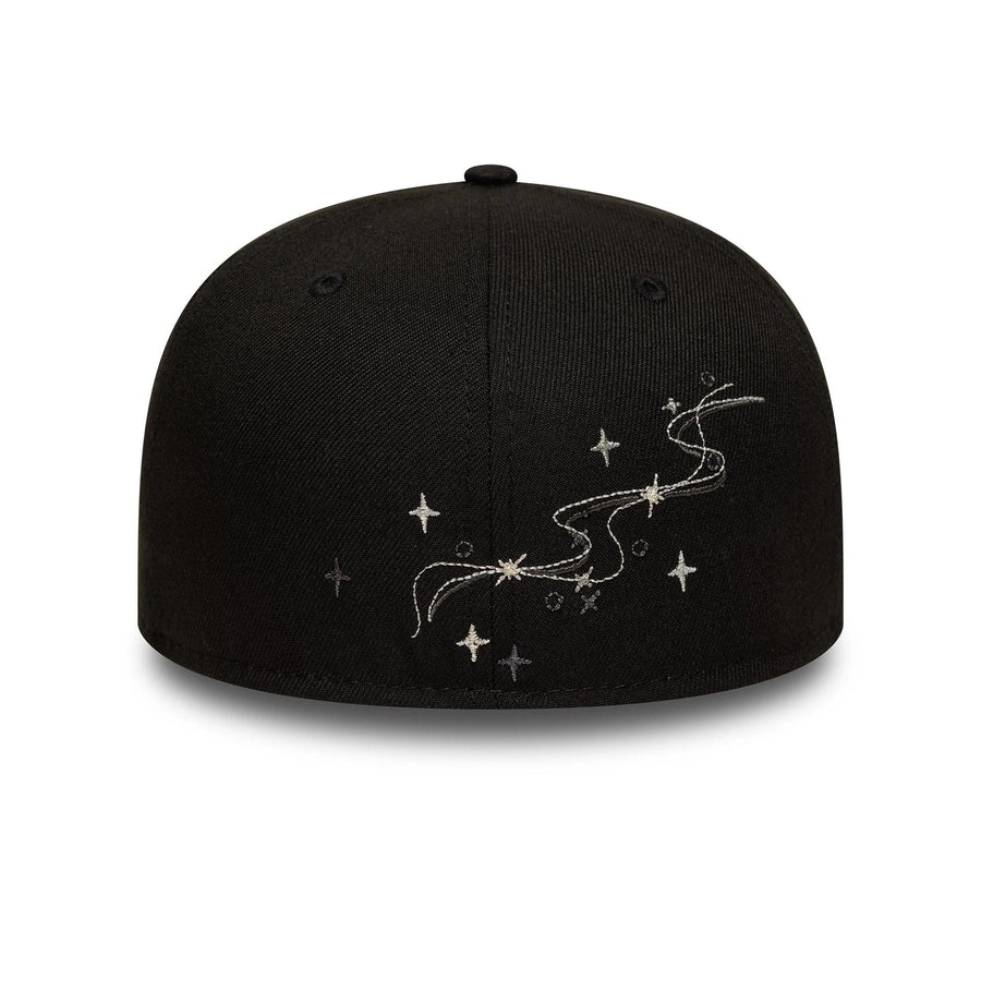 This is a New Era Zodiac Black 59FIFTY Fitted Cap 6