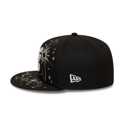 This is a New Era Zodiac Black 59FIFTY Fitted Cap 4