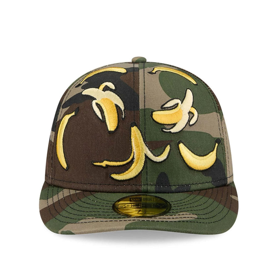 This is a New Era Bananas Camo 59FIFTY Fitted Cap 2