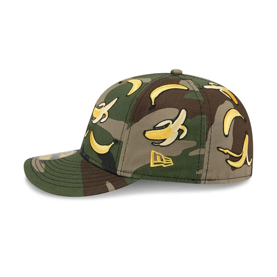 This is a New Era Bananas Camo 59FIFTY Fitted Cap 5