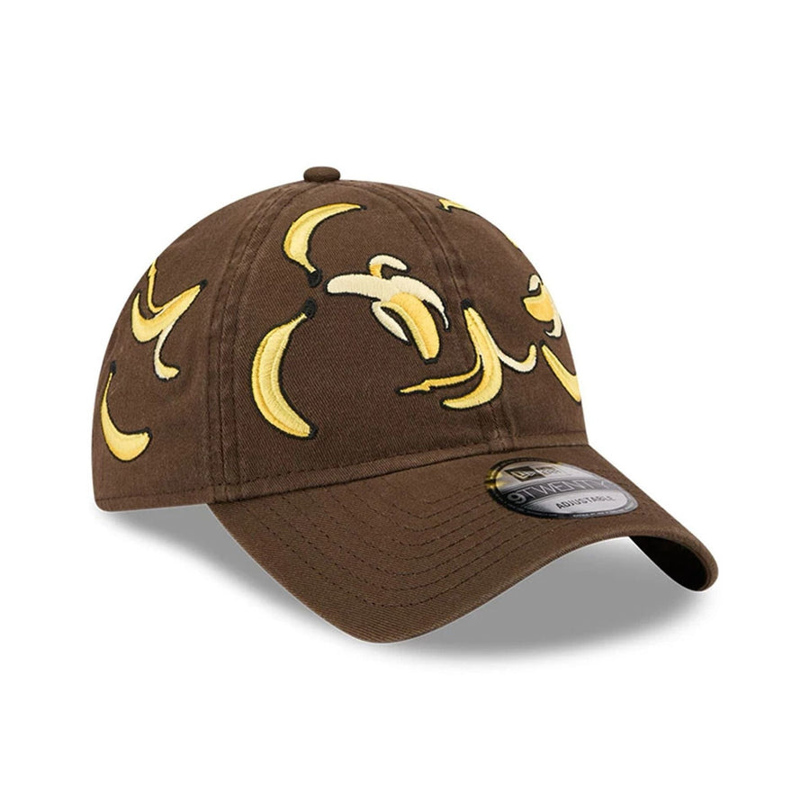 This is a New Era Bananas Dark Brown 9TWENTY Adjustable Cap 4