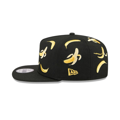 This is a New Era Bananas Black 9FIFTY A-Frame Snapback Adjustable Cap 5