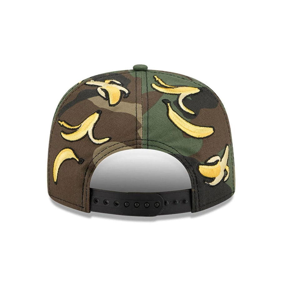 This is a New Era Bananas Camo 9FIFTY A-Frame Snapback Adjustable Cap 6