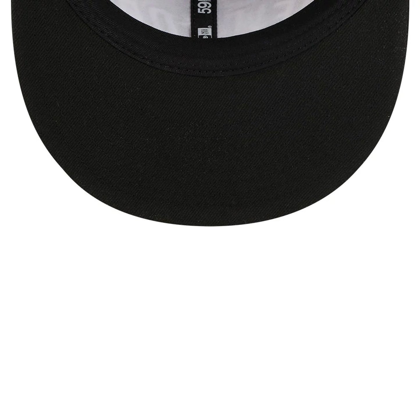 This is a New York Yankees MLB Grunge Style Plaid Black Retro Crown 59FIFTY Fitted Cap 7