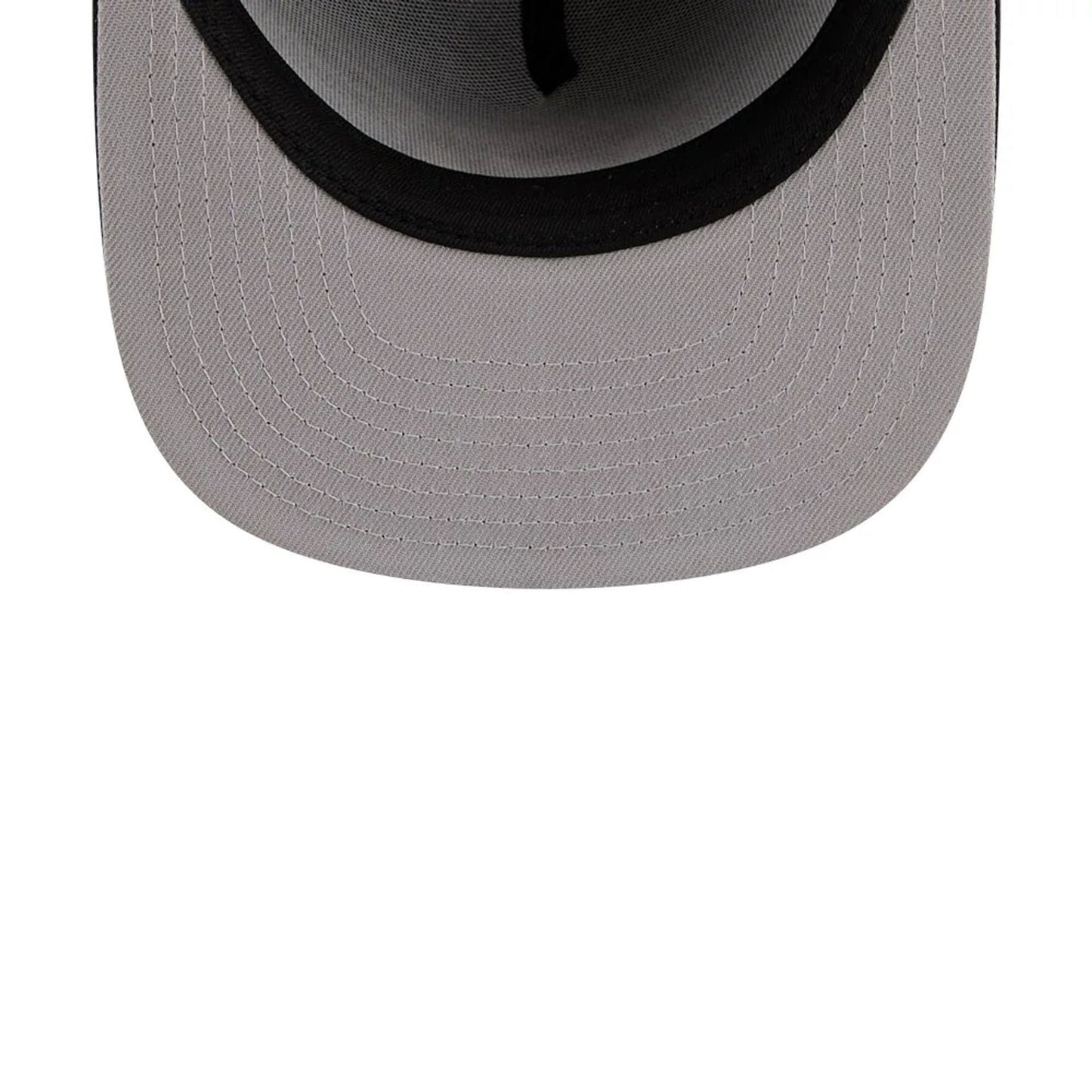 This is a San Diego Padres MLB Grunge Style Plaid Open Brown 9FIFTY A-Frame Snapback Adjustable Cap 3