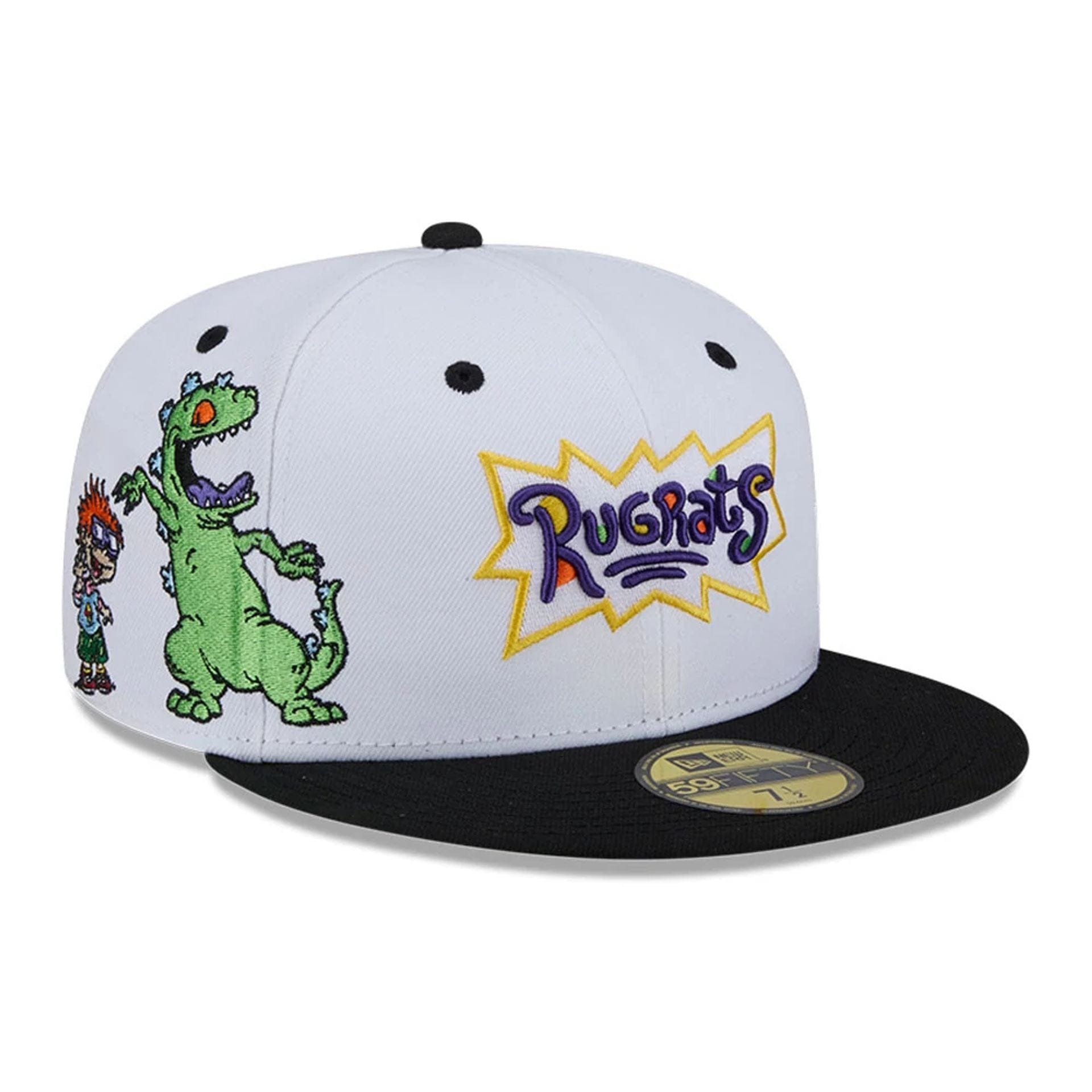 This is a Rugrats Nickelodeon White 59FIFTY Fitted Cap 1