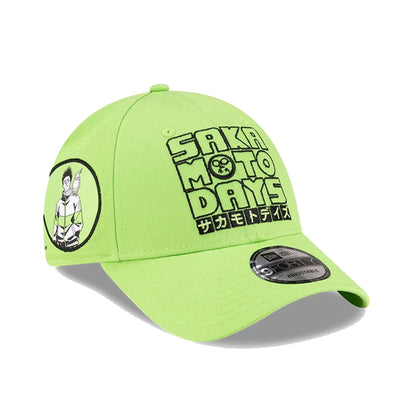 This is a Netflix Sakamoto Days Green 9FORTY Adjustable Cap 1