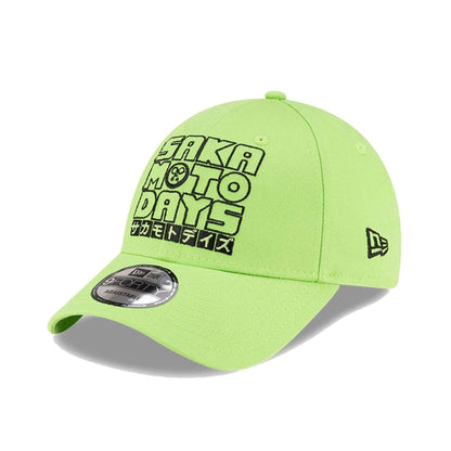 This is a Netflix Sakamoto Days Green 9FORTY Adjustable Cap 3