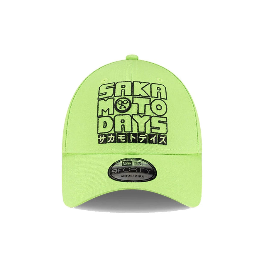 This is a Netflix Sakamoto Days Green 9FORTY Adjustable Cap 2