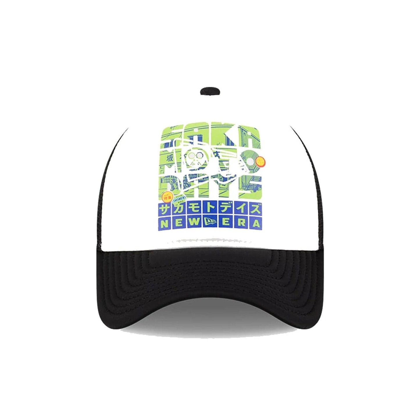 This is a Netflix Sakamoto Days Black 9FORTY A-Frame Trucker Adjustable Cap 2