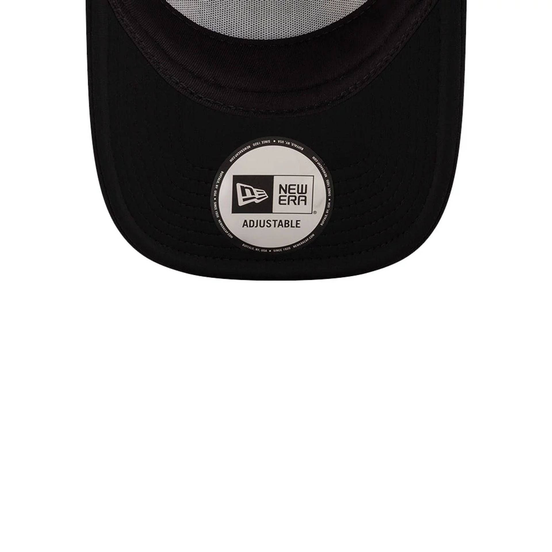 This is a Netflix Sakamoto Days Black 9FORTY A-Frame Trucker Adjustable Cap 7