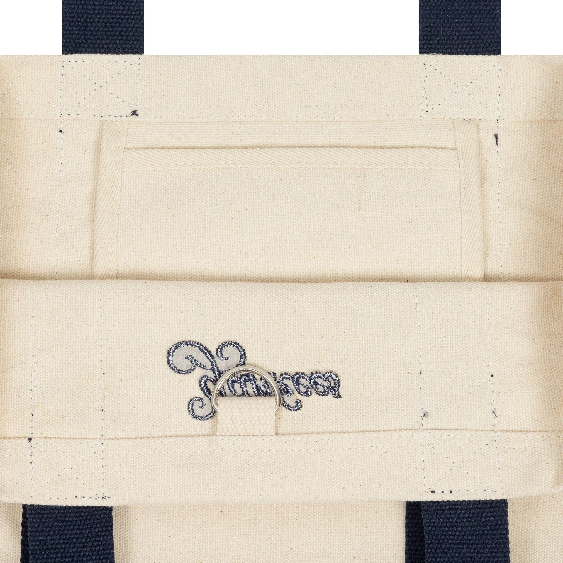 Pictured is this MLB Graphic New York Yankees Tote Bag in cream. 5