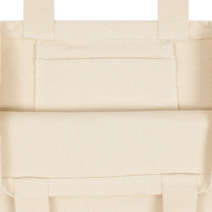 Pictured is this MLB Fruit LA Dodgers Tote Bag in cream. 5