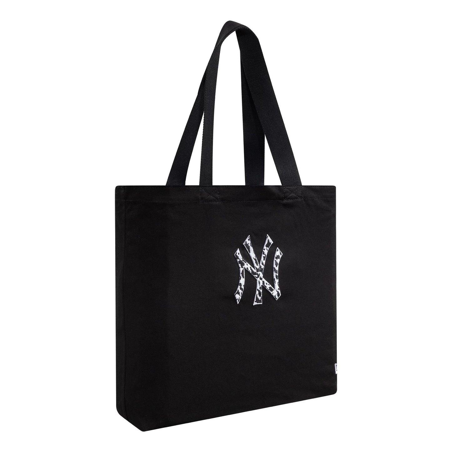 Pictured is this MLB Animal Infill New York Yankees Tote Bag in black. 3