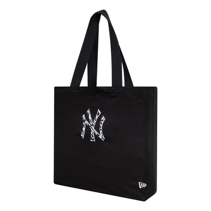 Pictured is this MLB Animal Infill New York Yankees Tote Bag in black. 1
