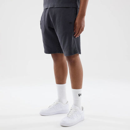 The model is wearing this MLB Washed New York Yankees Shorts in black. 7