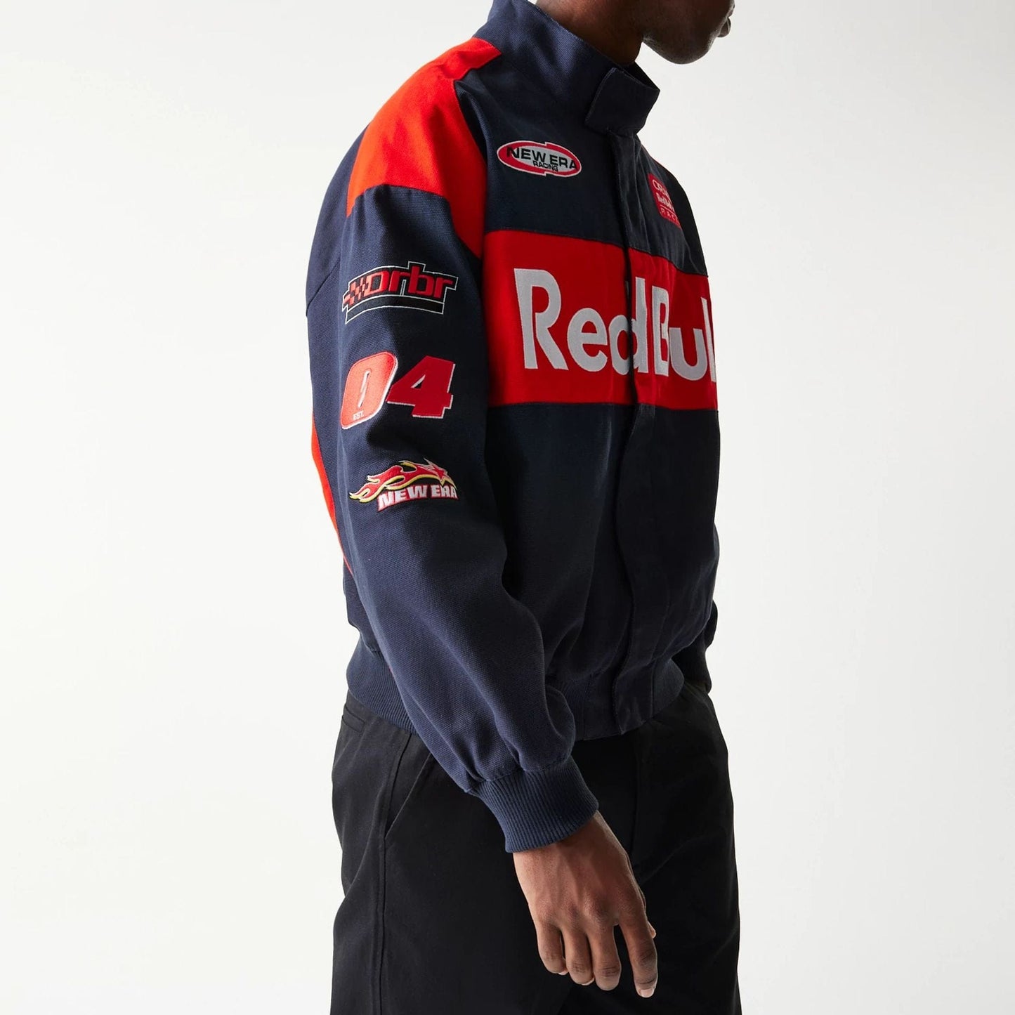 The model is wearing this Red Bull Racing Jacket in dark blue. 6
