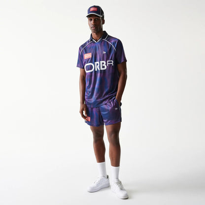 The model is wearing this Red Bull Racing All Over Print Football T-Shirt in dark blue. 8