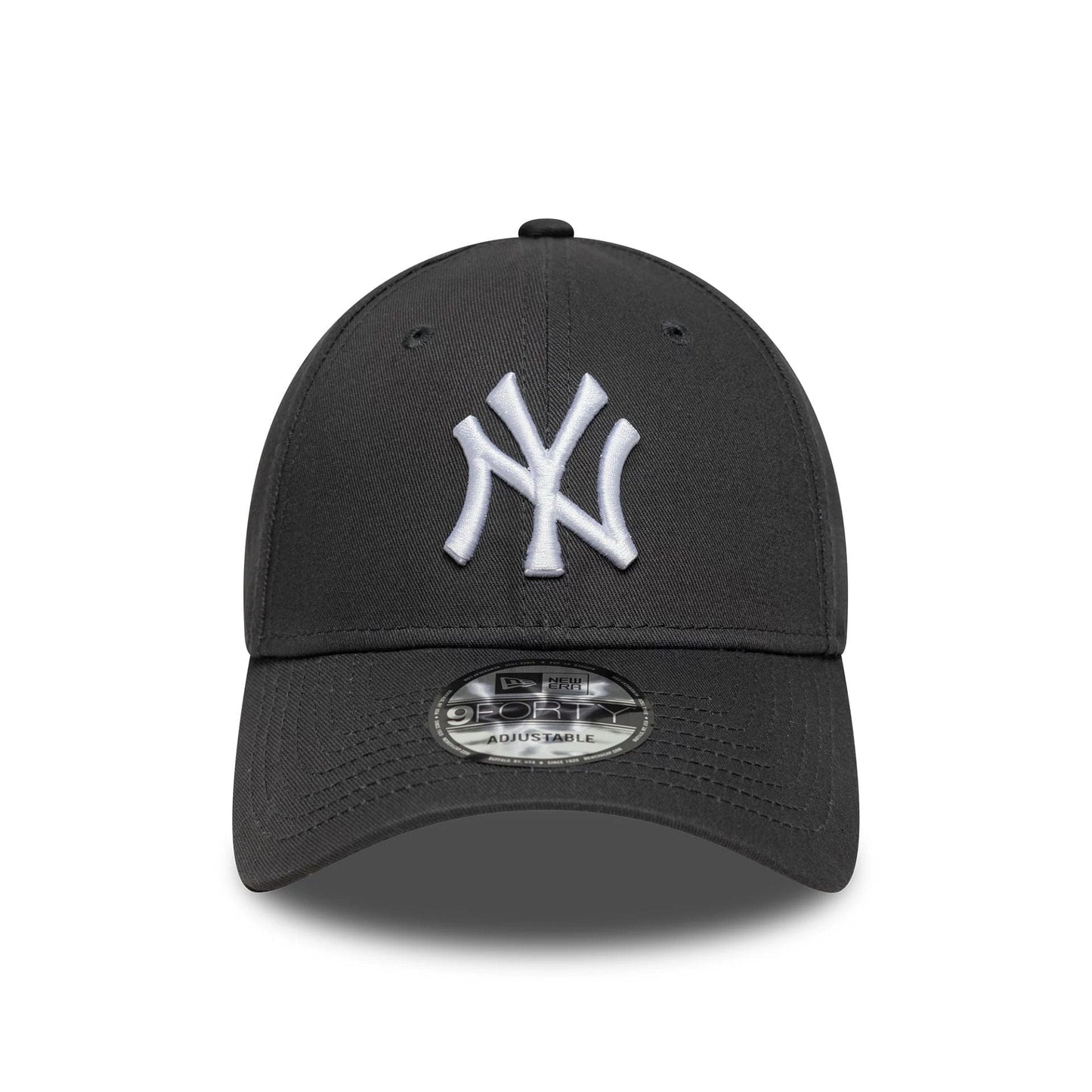 Pictured is this MLB League Essential New York Yankees 9FORTY in charcoal. 2