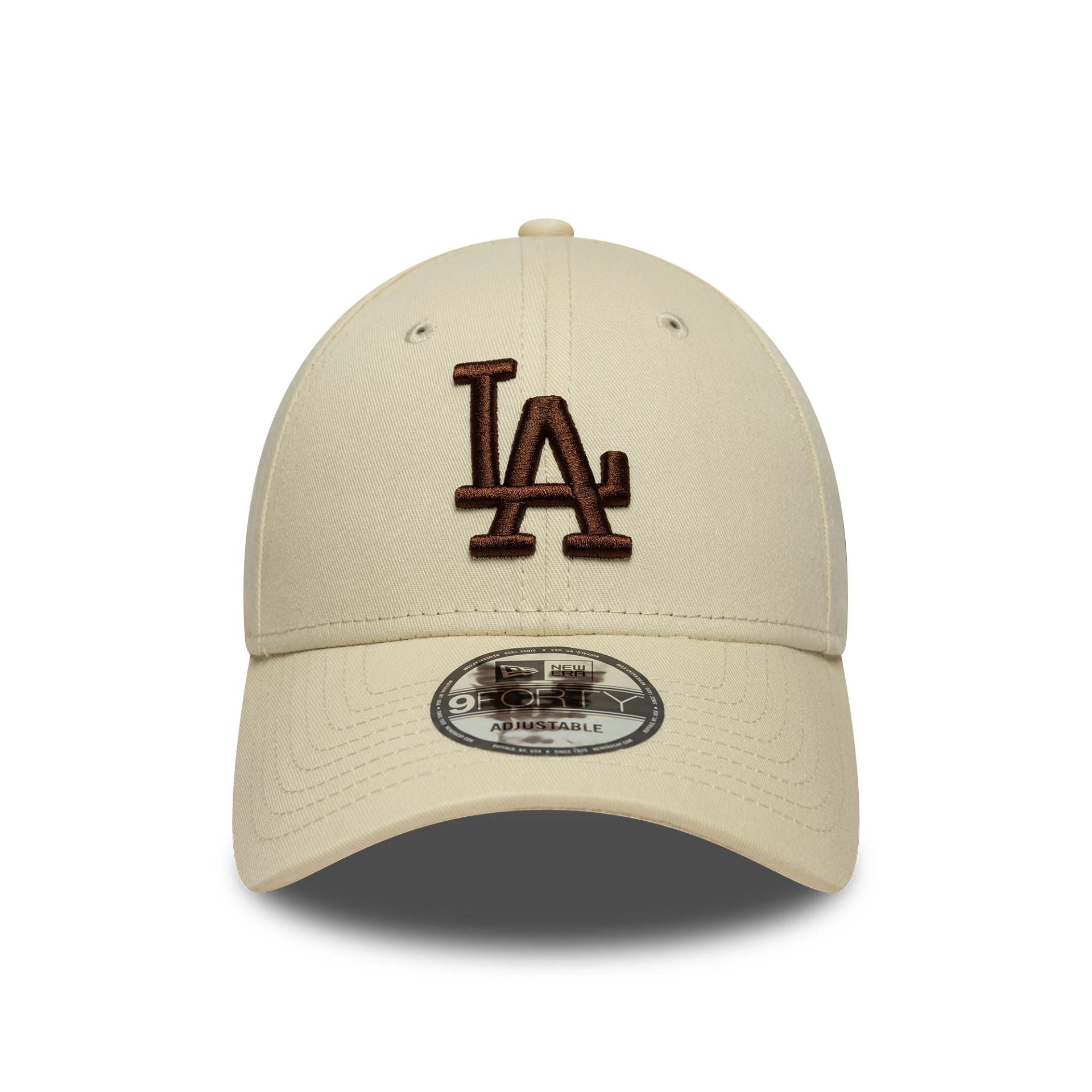Pictured is this MLB League Essential LA Dodgers 9FORTY in light beige. 2