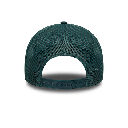 Pictured is this MLB League Essential LA Dodgers 9FORTY A-Frame Trucker in dark green. 4