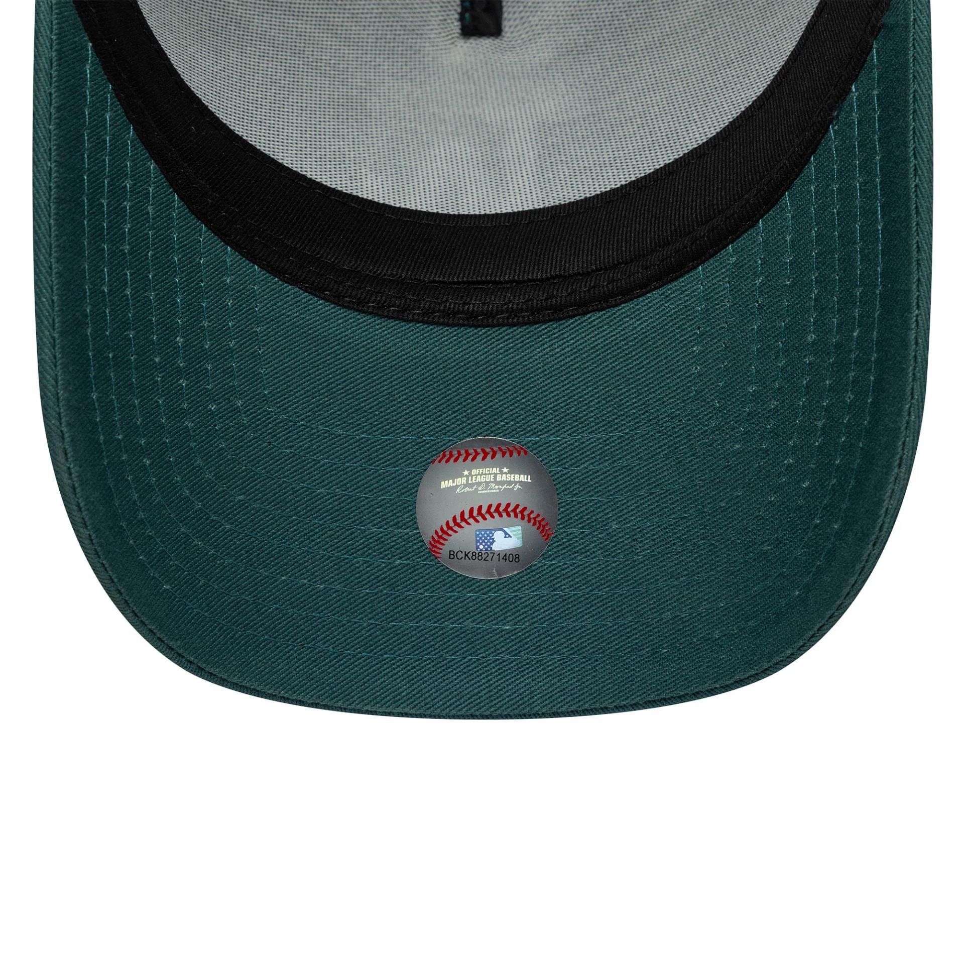 Pictured is this MLB League Essential LA Dodgers 9FORTY A-Frame Trucker in dark green. 5