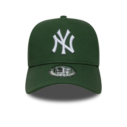 Pictured is this MLB League Essential New York Yankees 9FORTY E-Frame in dark green. 2