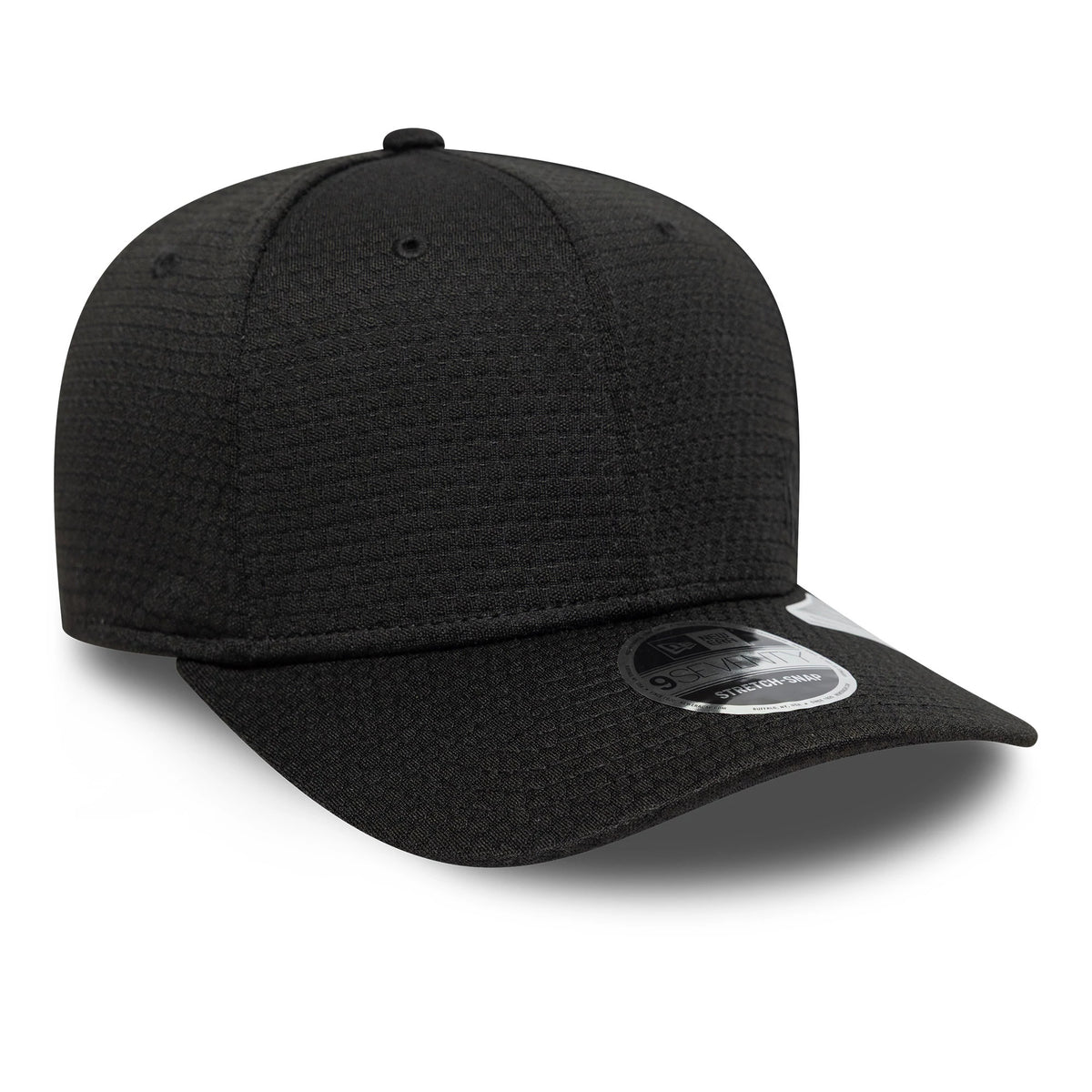 Pictured is this MLB Flawless Mesh New York Yankees 9SEVENTY Stretch Snap in black. 3