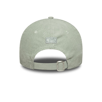 Pictured is this Womens MLB Pastel Cord New York Yankees 9FORTY M-Crown in pastel green. 4