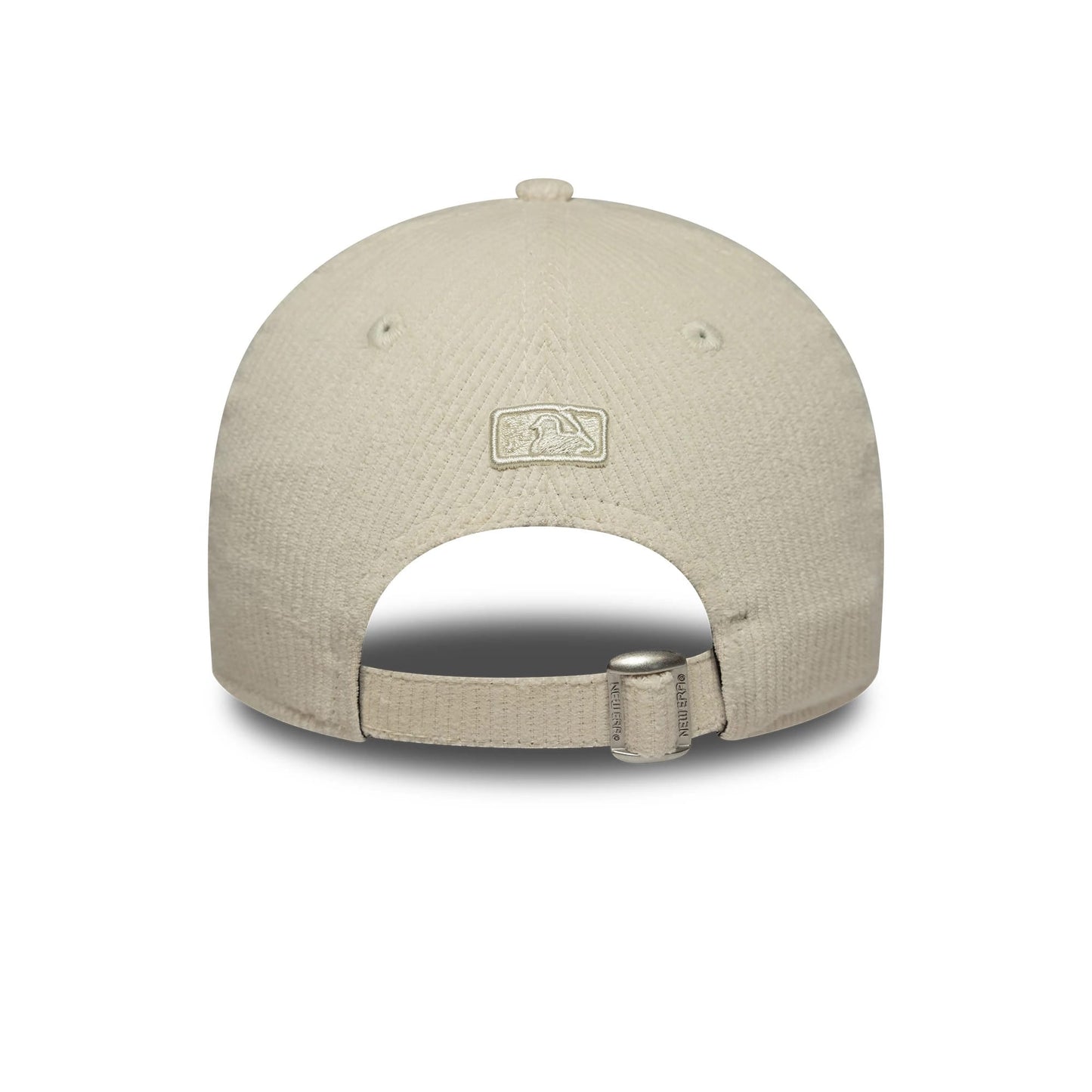 Pictured is this Womens MLB Pastel Cord LA Dodgers 9FORTY M-Crown in light beige. 4