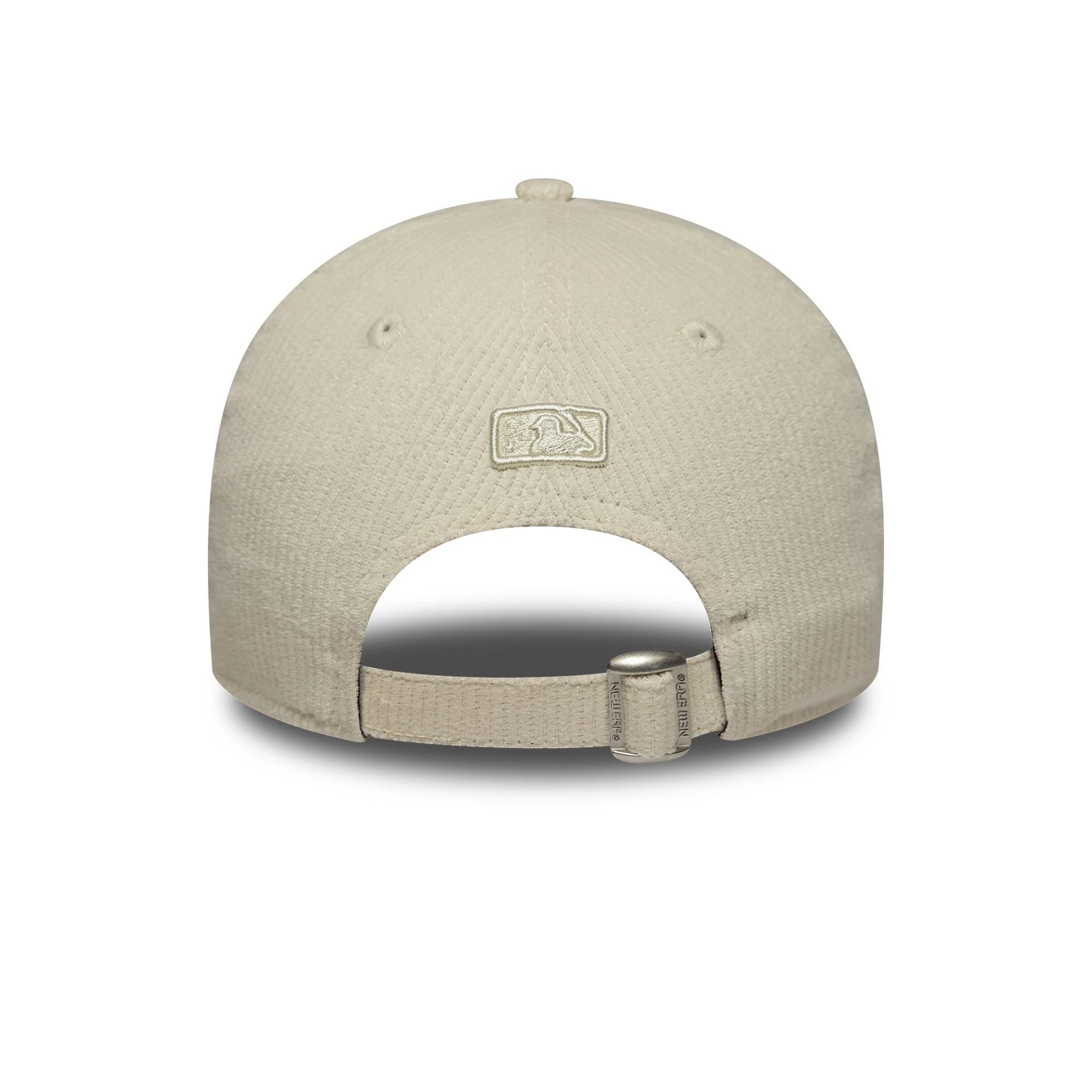 Pictured is this Womens MLB Pastel Cord LA Dodgers 9FORTY M-Crown in light beige. 4