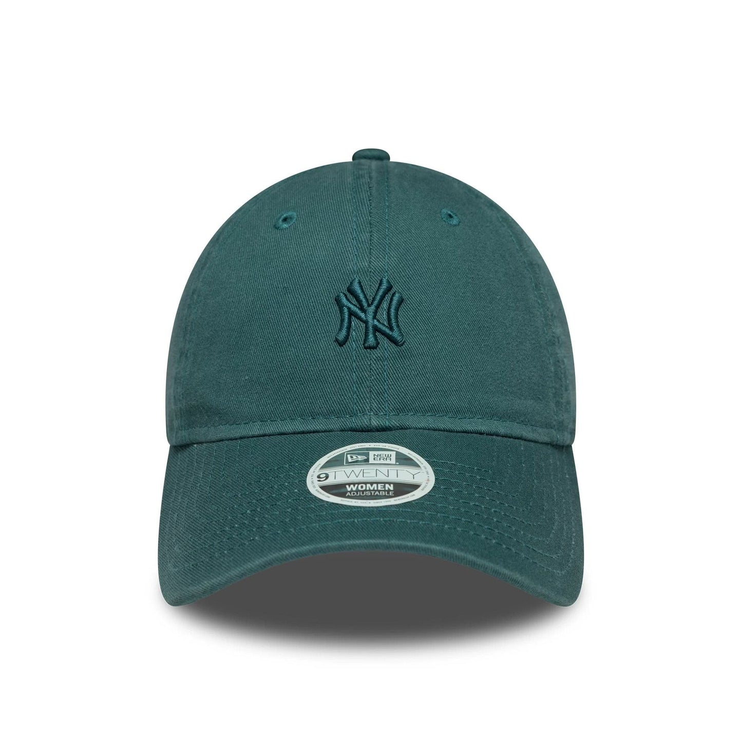 Pictured is this Womens MLB Washed Mini New York Yankees 9TWENTY in dark green. 2