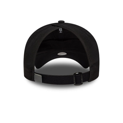 Pictured is this Womens MLB Pony Tail New York Yankees Open Back in black. 2