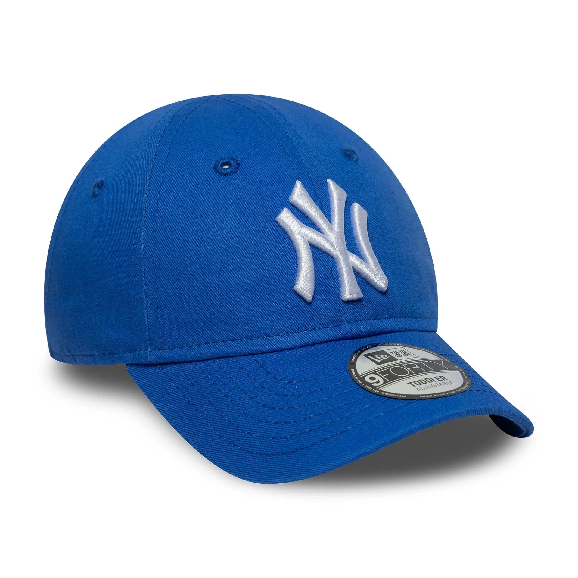 Pictured is this Toddler MLB League Essential New York Yankees 9FORTY in blue. 3