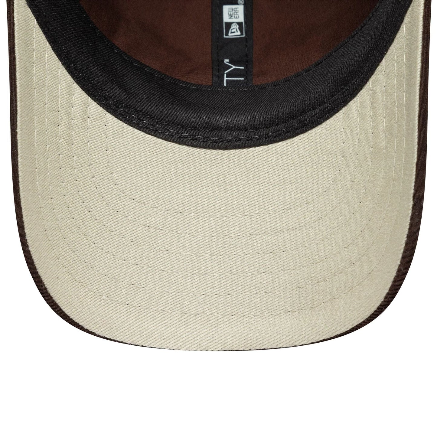 Pictured is this Toddler New Era Cord Ears 9FORTY in brown. 5
