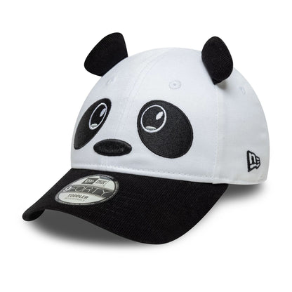 Pictured is this Toddler New Era Cord Ears 9FORTY in white. 1