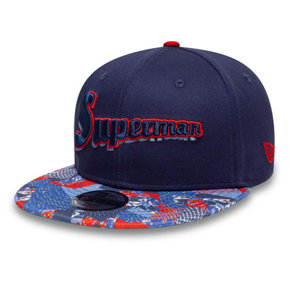 Pictured is this Youth DC Superman 9FIFTY Snapback in navy. 3