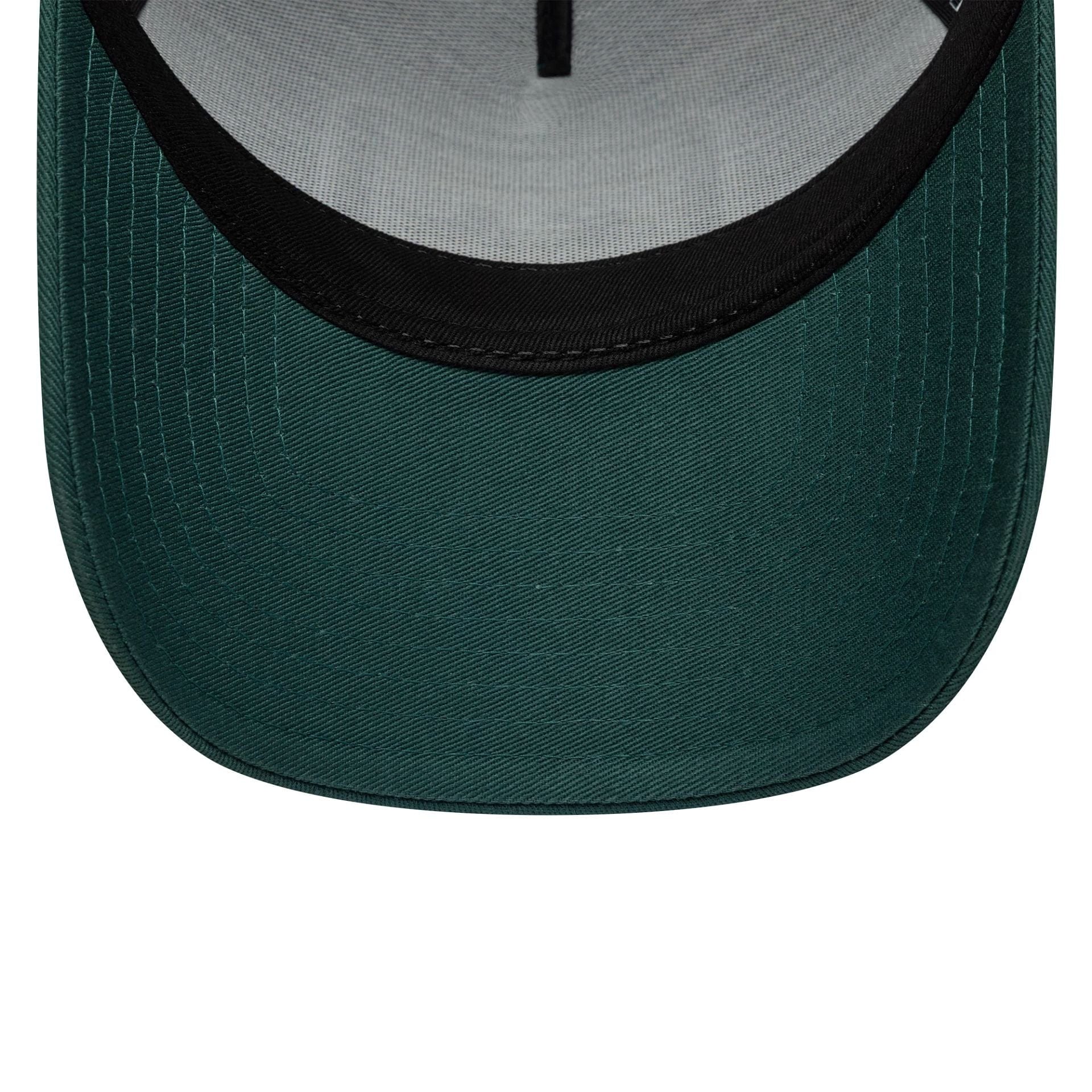 Pictured is this New Era Patch 9FORTY A-Frame Trucker in dark green. 5