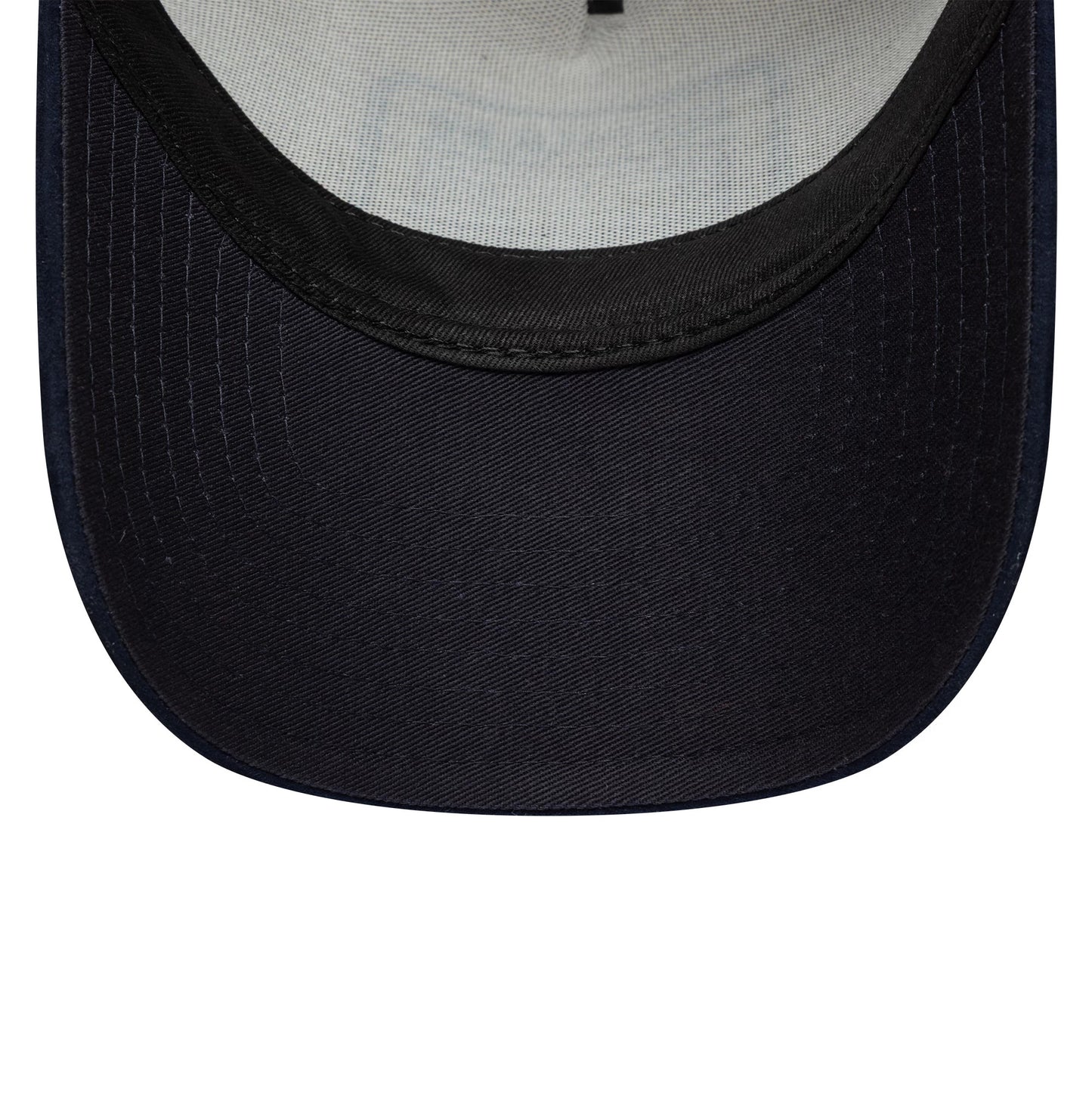 Pictured is this New Era Patch Suede 9FORTY E-Frame in cream & navy. 5