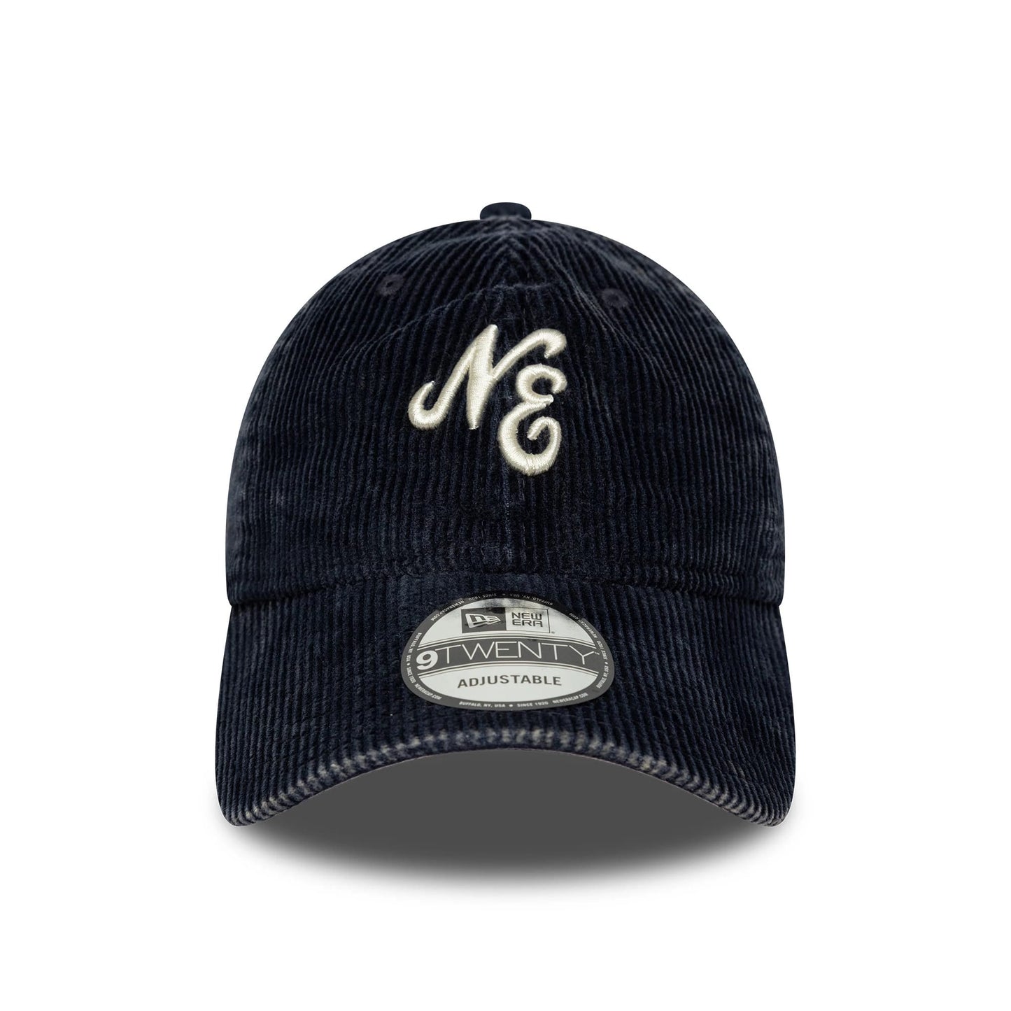 Pictured is this New Era Washed Cord 9TWENTY in navy. 2