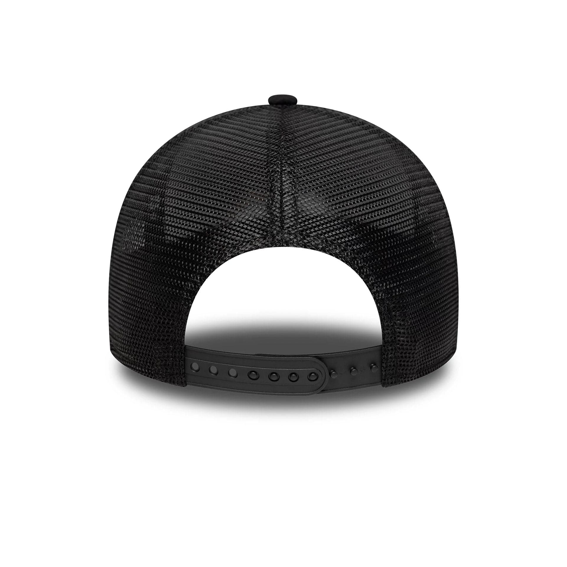 Pictured is this New Era Graphic 9FORTY M-Crown A-Frame Trucker in black. 4