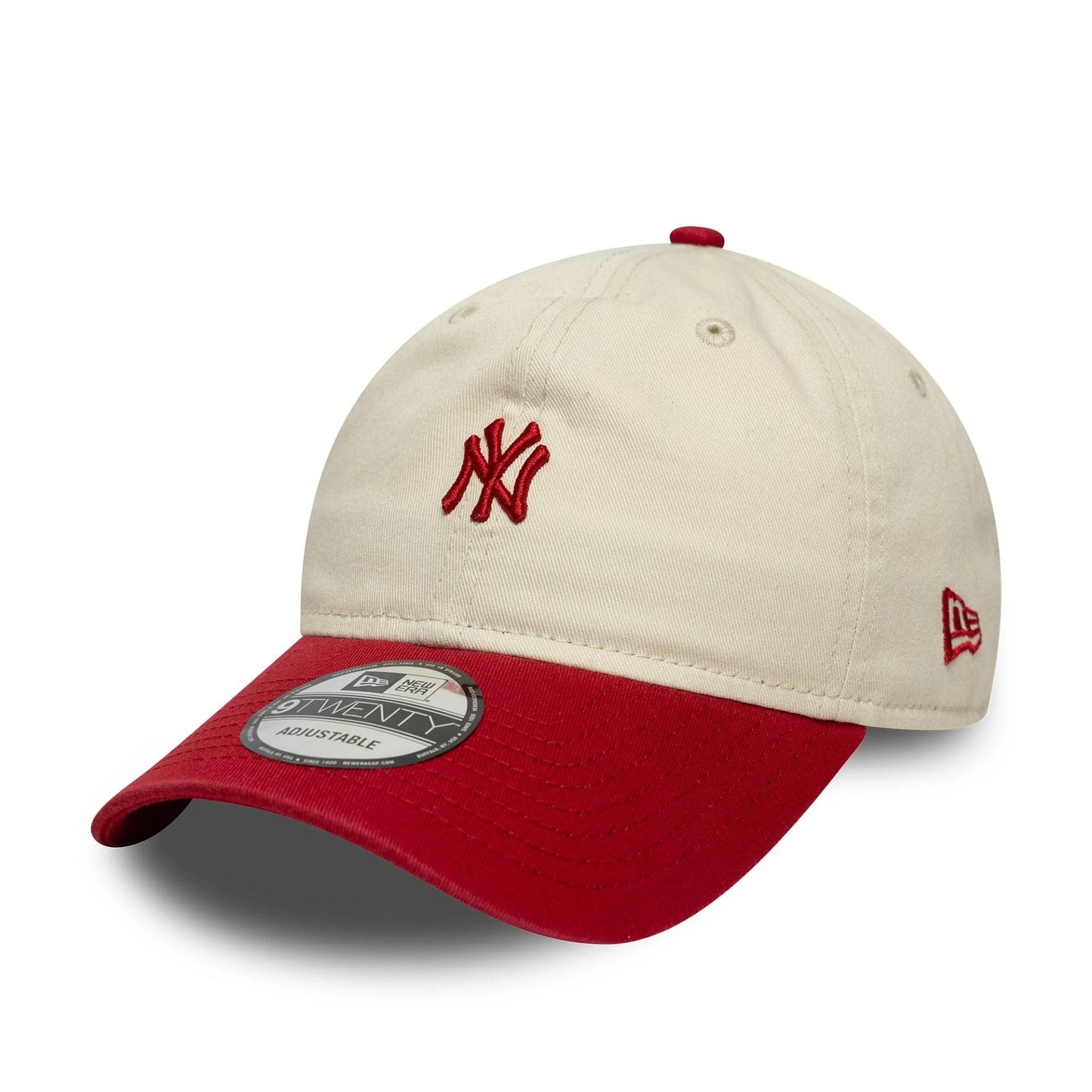 Pictured is this MLB Mini Logo New York Yankees 9TWENTY in Red. 1