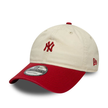 Pictured is this MLB Mini Logo New York Yankees 9TWENTY in Red. 1