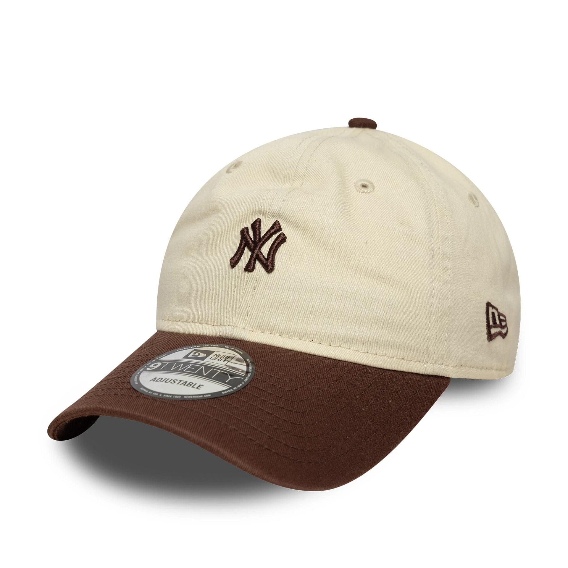 Pictured is this MLB Mini Logo New York Yankees 9TWENTY in Dark Brown. 1