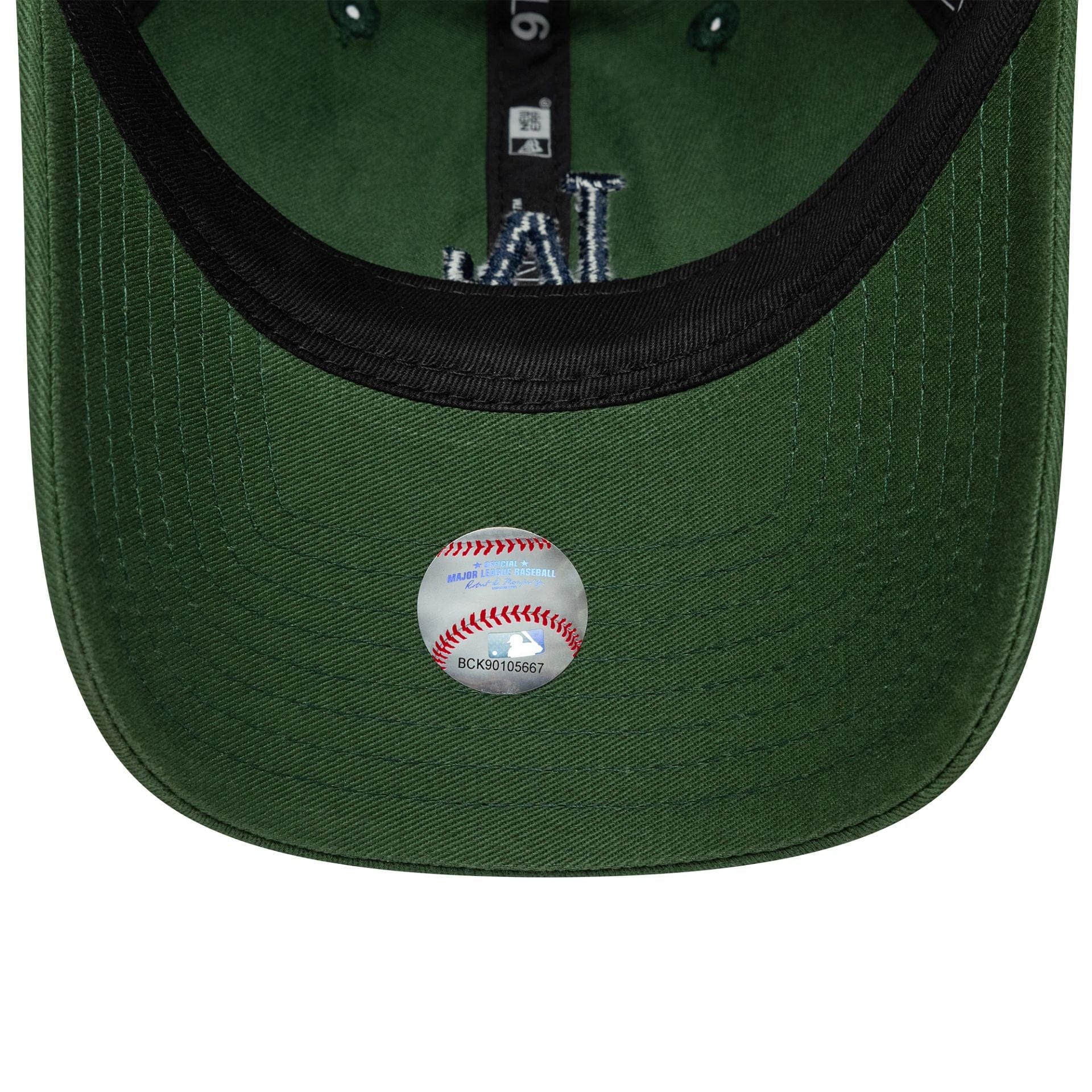 Pictured is this MLB Washed Script LA Dodgers 9TWENTY in dark green. 5