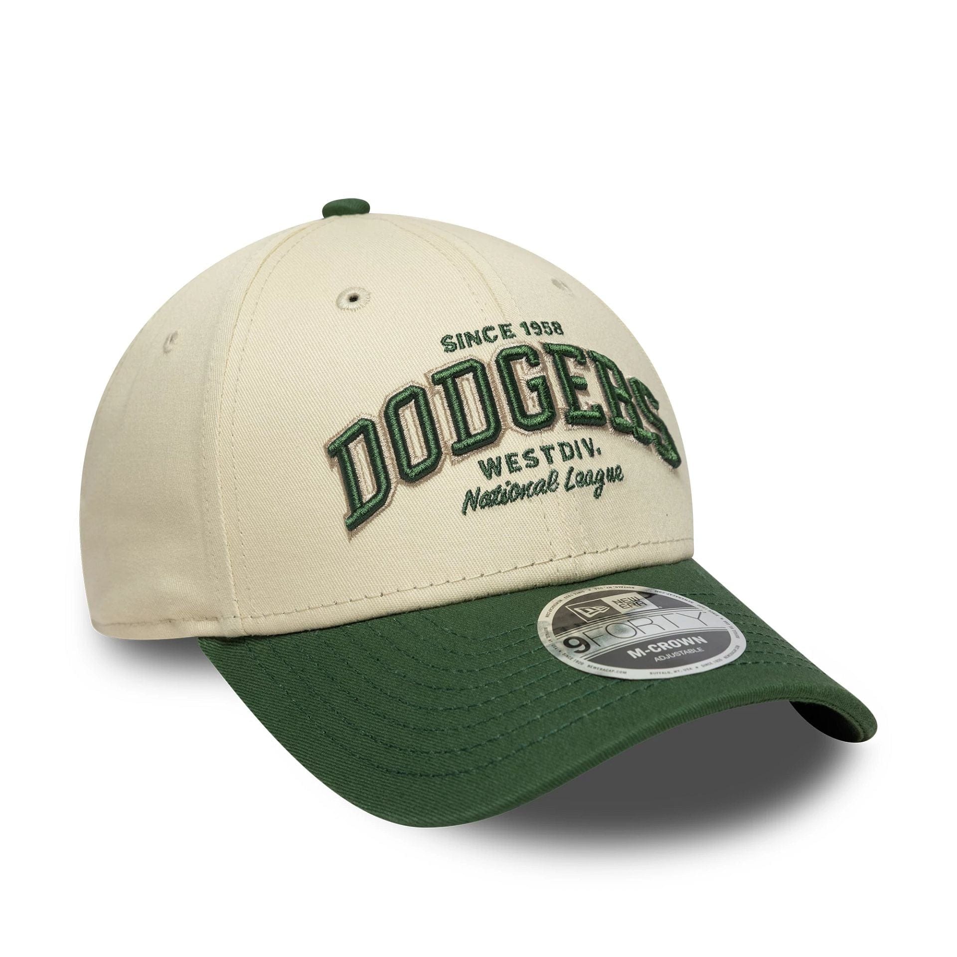 Pictured is this MLB Wordmark LA Dodgers 9FORTY M-Crown in Dark Green. 3