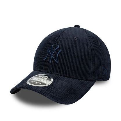 Pictured is this MLB Cord New York Yankees 9FORTY M-Crown in navy. 1