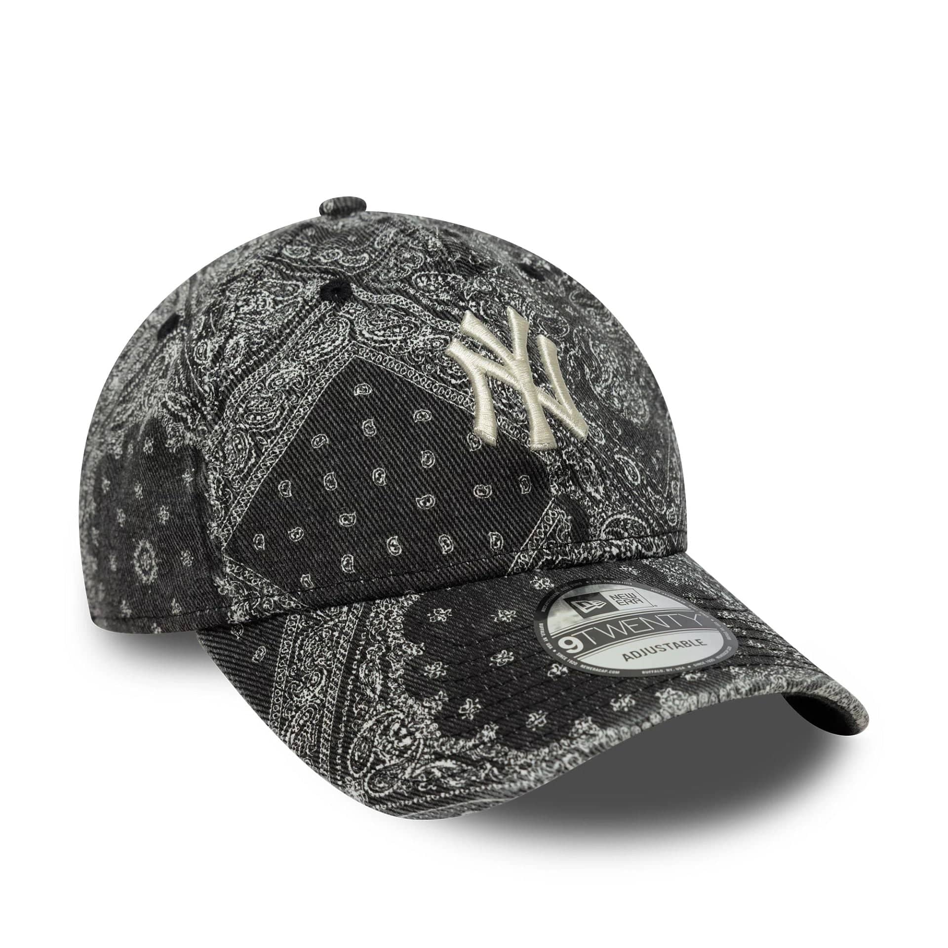 Pictured is this MLB Washed Paisley New York Yankees 9TWENTY in black. 3