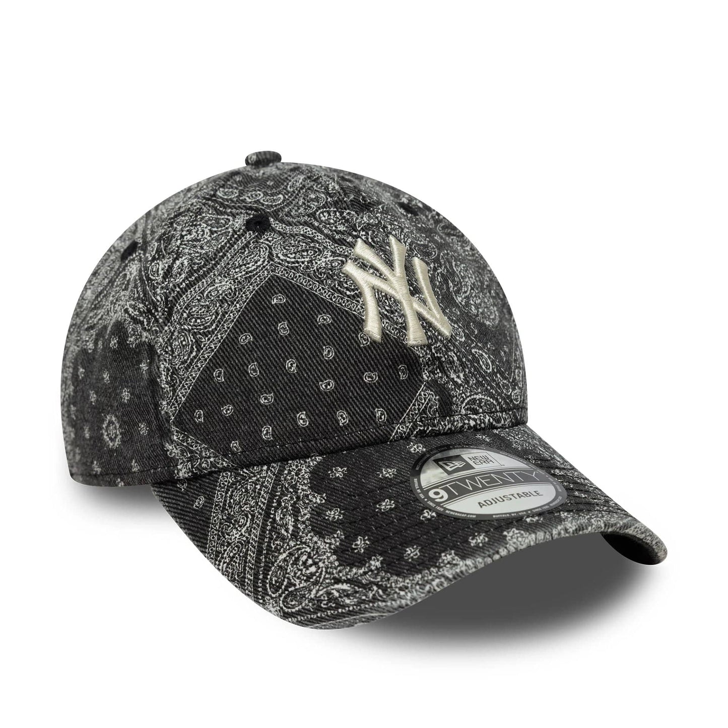 Pictured is this MLB Washed Paisley New York Yankees 9TWENTY in black. 3